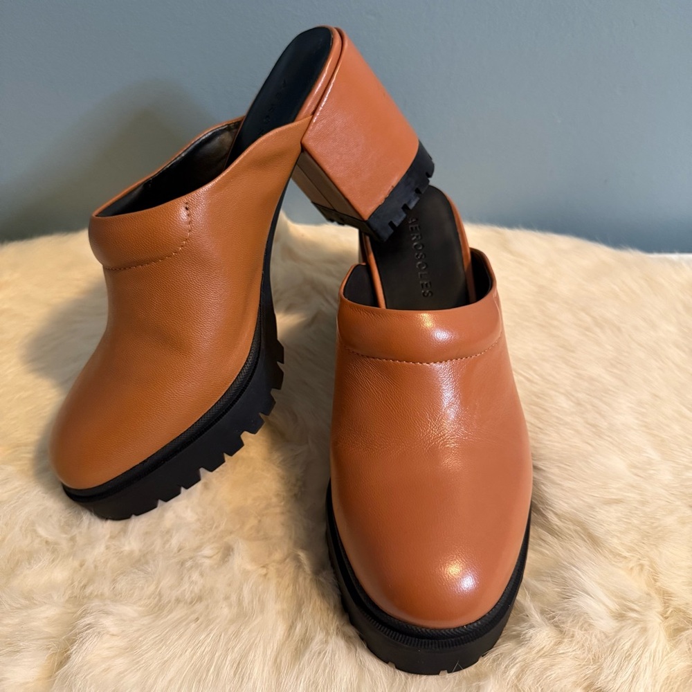 Aerosoles Emon Leather Mule Slippers
